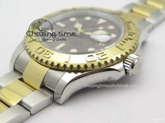 MiroTime 0515 Durable Yacht-Master 116622 BP-Maker Best Edition SS YG Gray Dial On SS YG Bracelet SA 3810